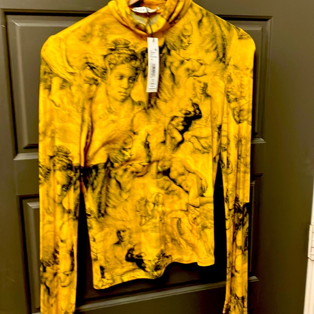 Nwt alice and oliva angel fitted shirt